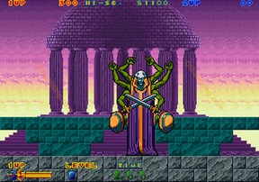 une photo d'Ã©cran de Rastan Saga 2 sur Arcade